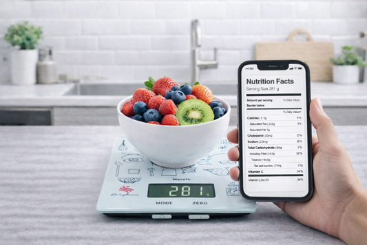 Gramera nutricional con bluetooth