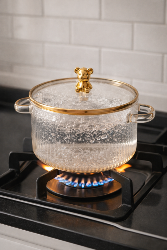 Olla de vidrio 1.5 litros