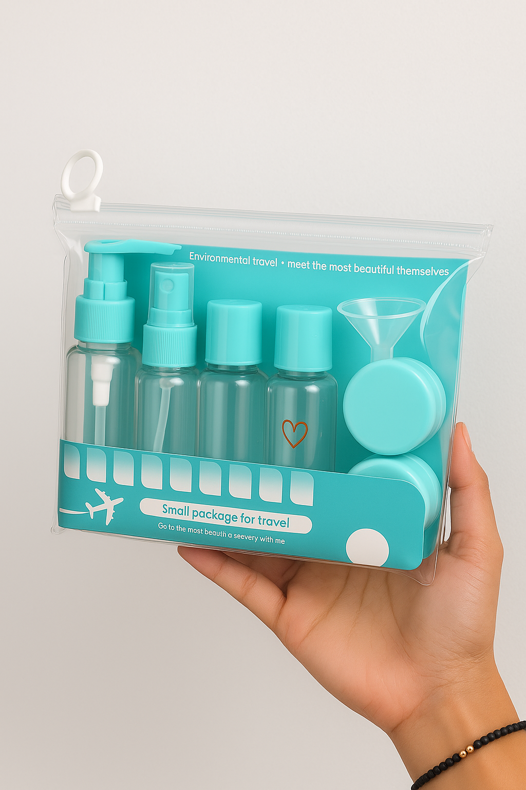 Kit botellas viajeras x6