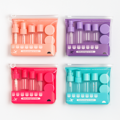 Kit botellas viajeras x6