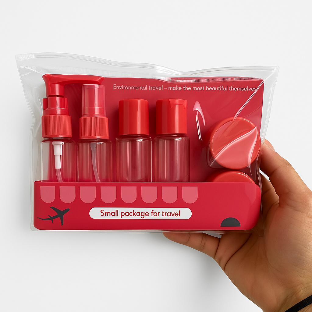 Kit botellas viajeras x6