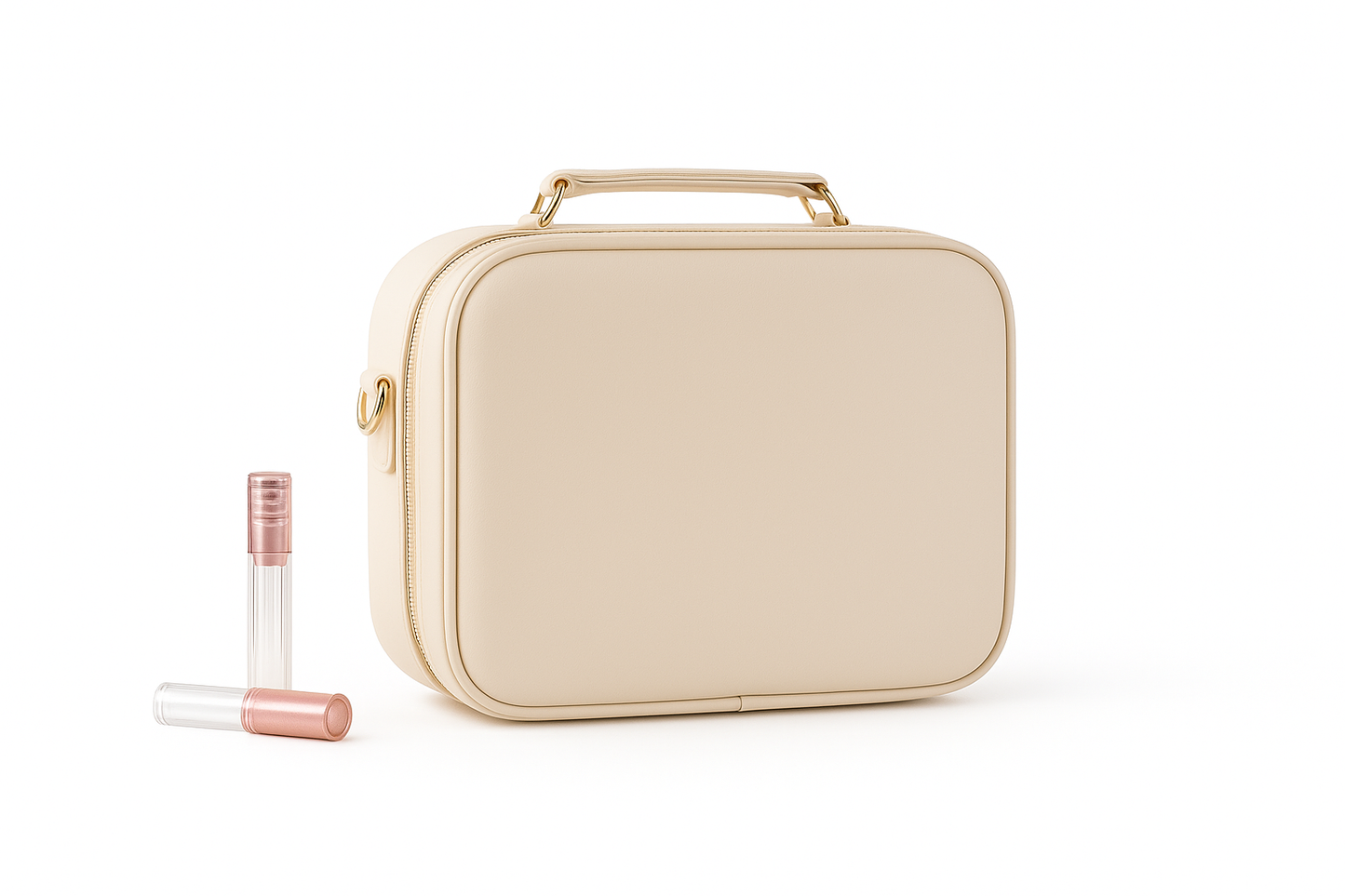 Organizador de cosmeticos con espejo led
