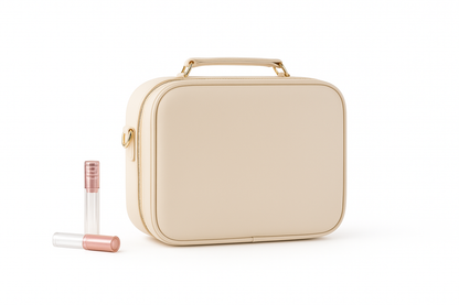 Organizador de cosmeticos con espejo led