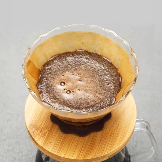 Embudo de vidrio v60 mediano