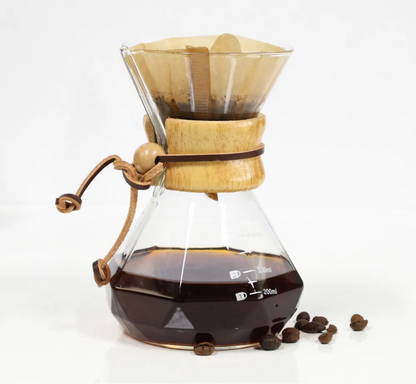 Cafetera chemex vidrio borosilicato