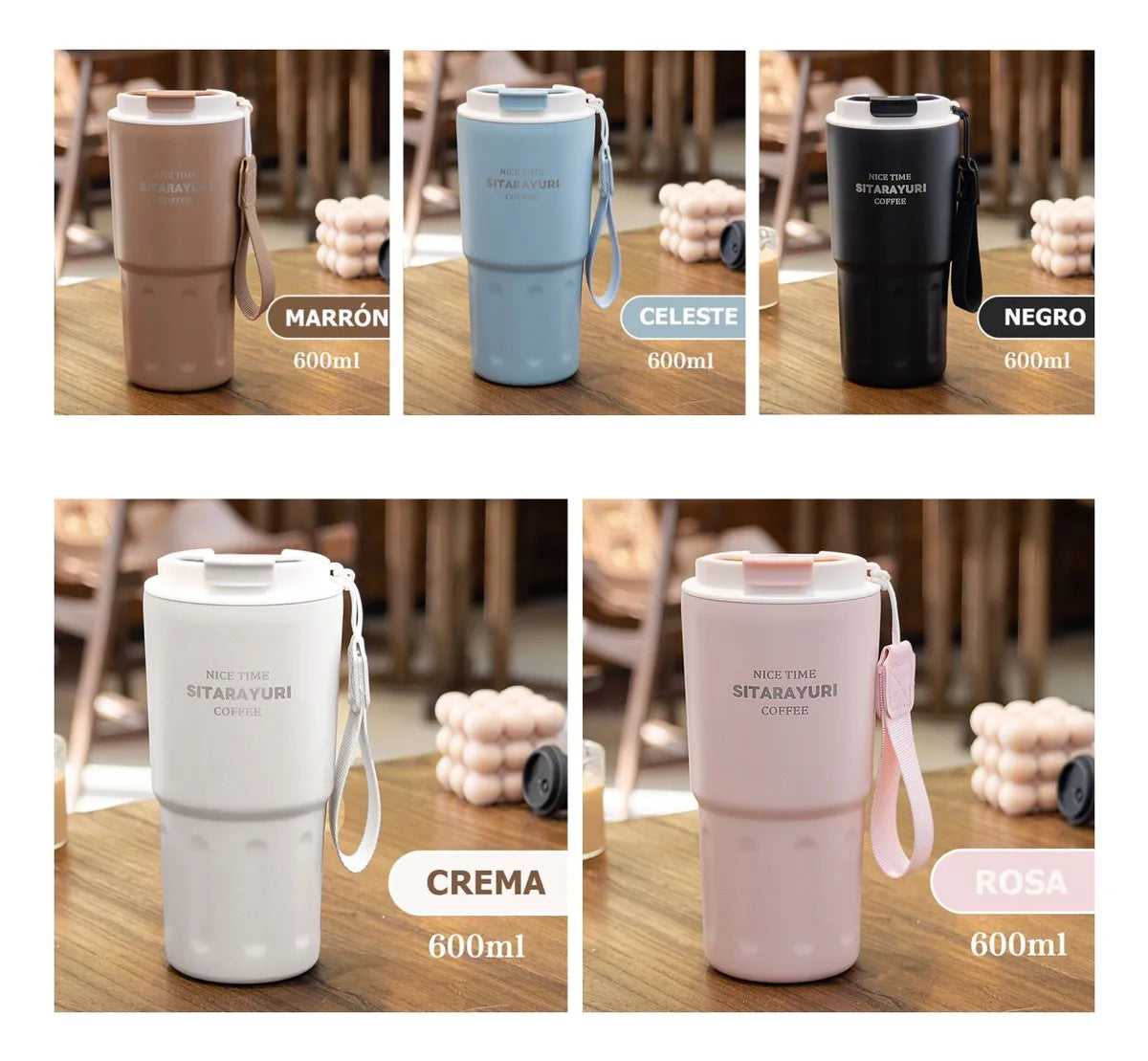 Vaso isotermico para cafe