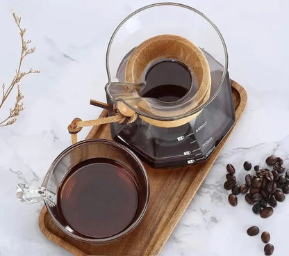 Cafetera chemex vidrio borosilicato 400ml