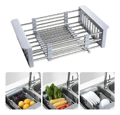 Escurridor multifuncional plegable