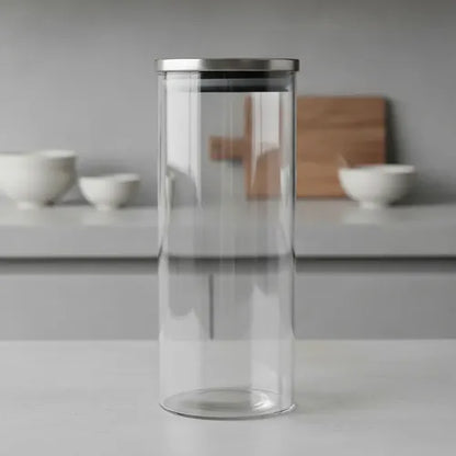 Recipiente redondo de vidrio 180ml