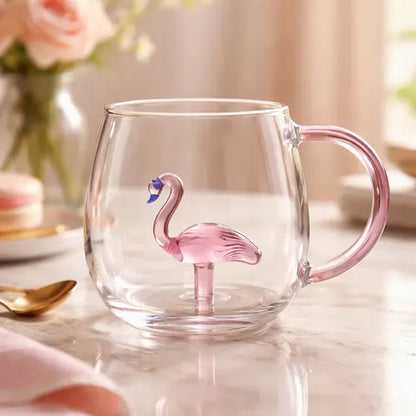 Vaso de vidrio flamenco