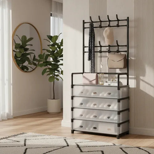 Zapatero 5 niveles mas perchero