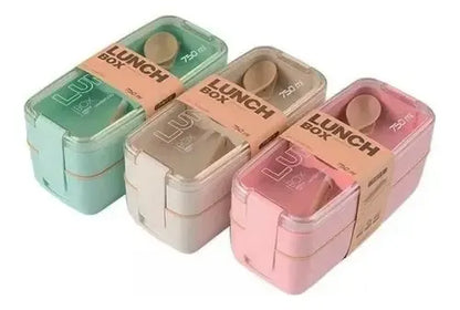 Lunch box 750ml 2 niveles