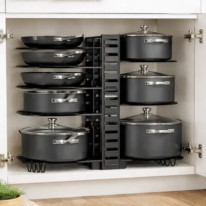 Organizador para tapas y ollas