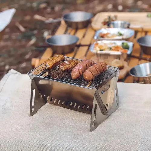 Asador portatil mediano