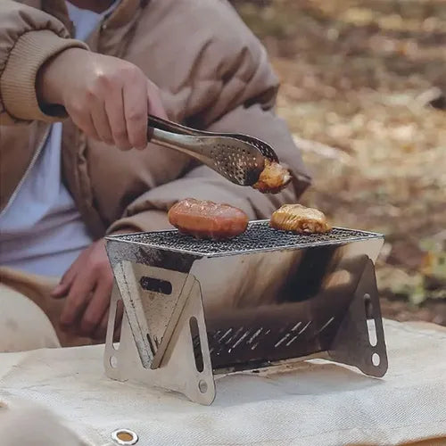 Asador portatil mediano