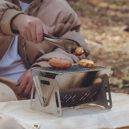 Asador portatil mediano