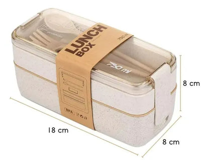 Lunch box 750ml 2 niveles