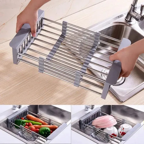Escurridor multifuncional plegable