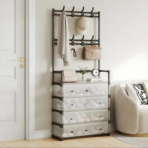 Zapatero 5 niveles mas perchero