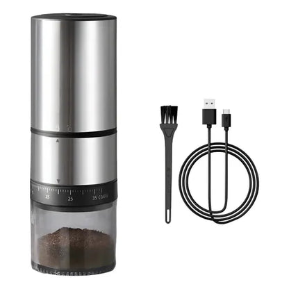 Molino de café eléctrico metalico
