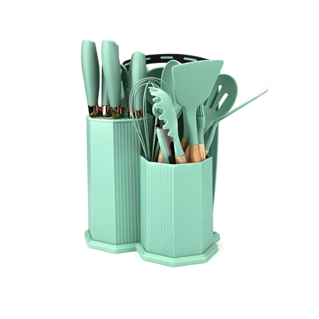 Set de utensilios para cocina x18 piezas