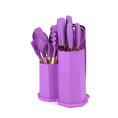 Set de utensilios para cocina x18 piezas
