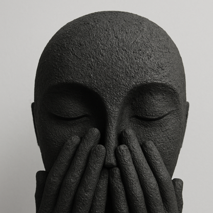 Escultura Silencio