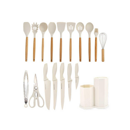 Set de utensilios para cocina x18 piezas