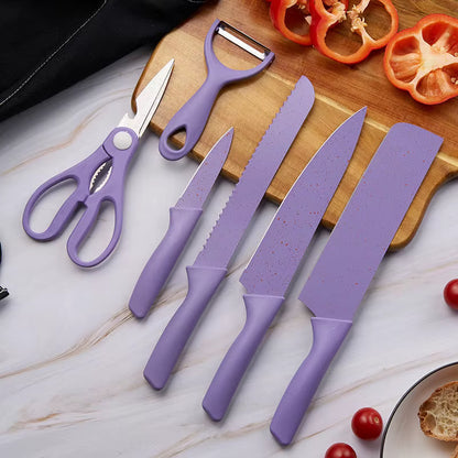 set de cuchillos 6 piezas