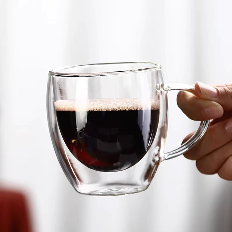 Vaso doble pared con agarradera