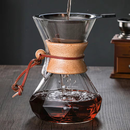 Cafetera chemex vidrio borosilicato