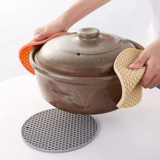 Individual de silicona para ollas