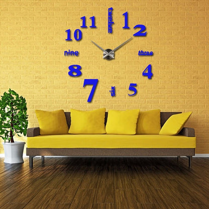 Reloj 3D grande para pared