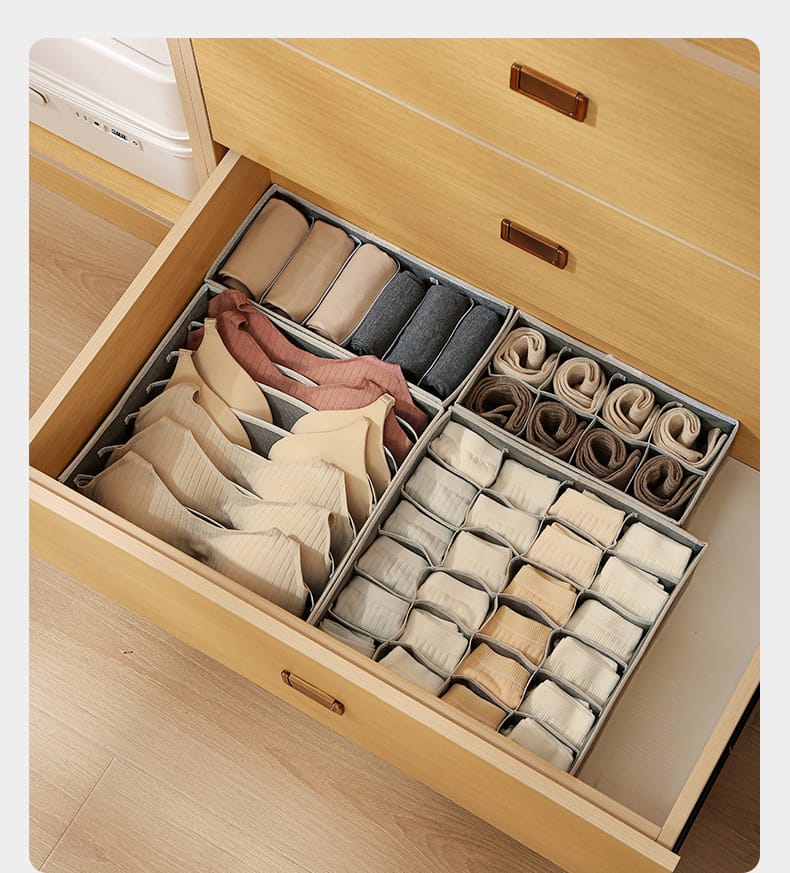 Set de organizador de ropa x4