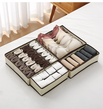 Set de organizador de ropa x4