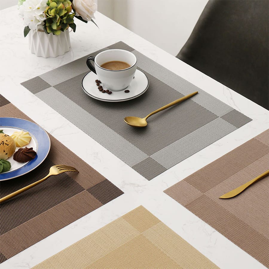 Individuales x4 para comedor
