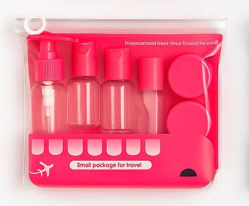 Kit botellas viajeras x6
