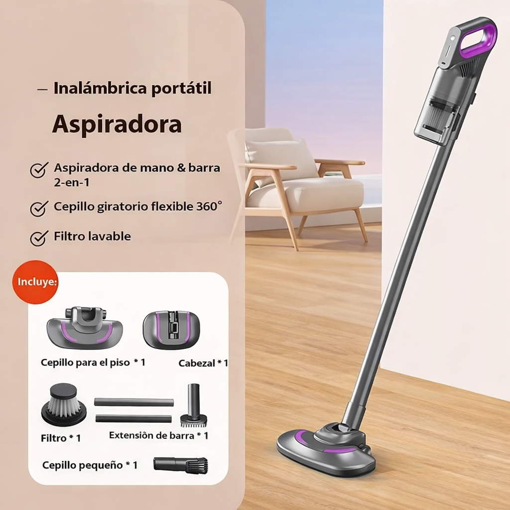 aspiradora inalambrica 