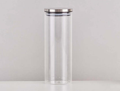 Recipiente redondo de vidrio 180ml