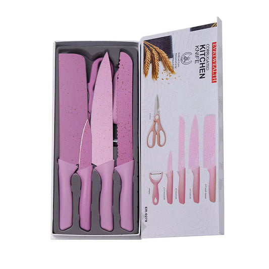set de cuchillos 6 piezas