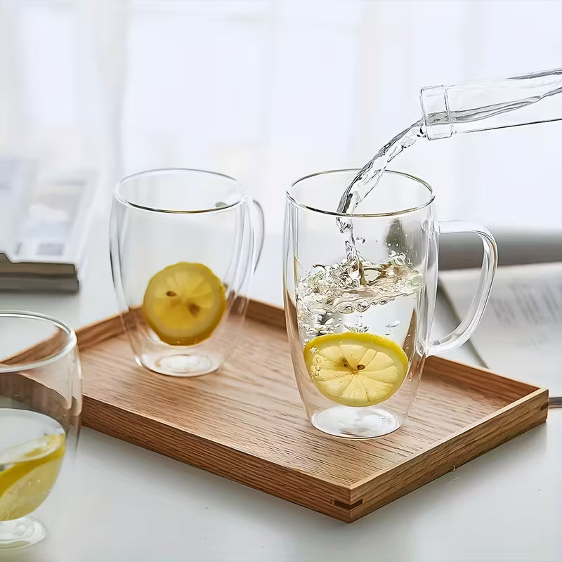 Vaso doble pared con agarradera