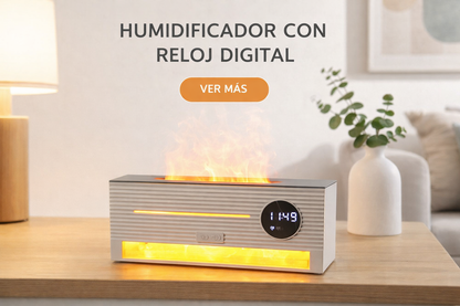 humidificador con reloj 