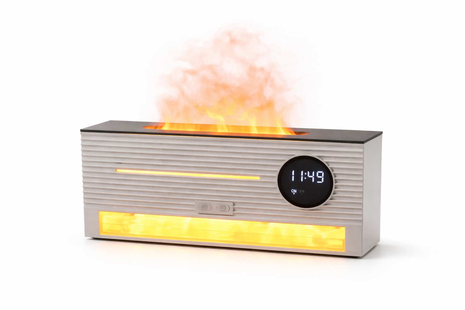humidificador con reloj led 