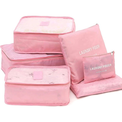 Kit de bolsas viajeras x6
