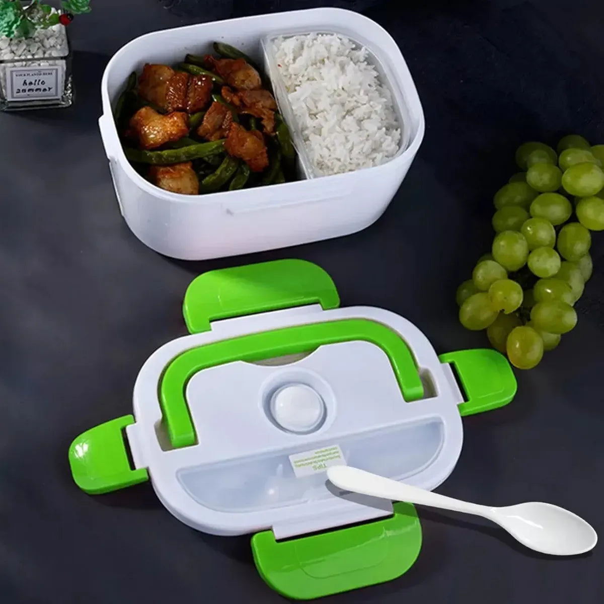 lonchera con calentador electrico 