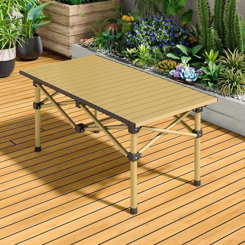 mesa desarmable para exterior 
