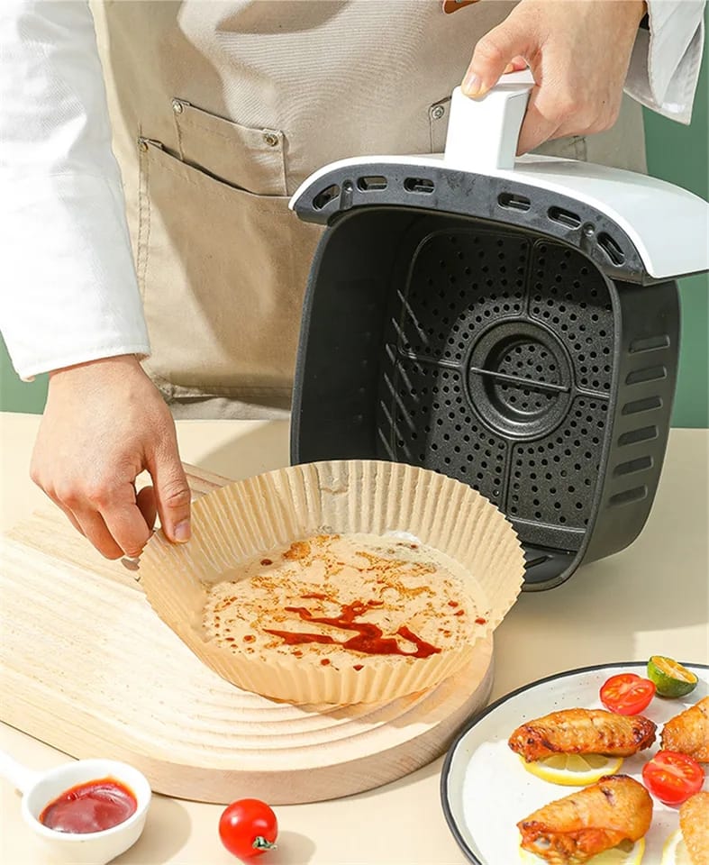 molde de papel para airfryer