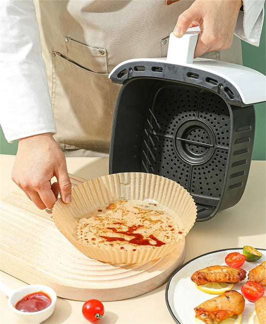 molde de papel para airfryer