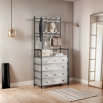 Zapatero 5 niveles mas perchero