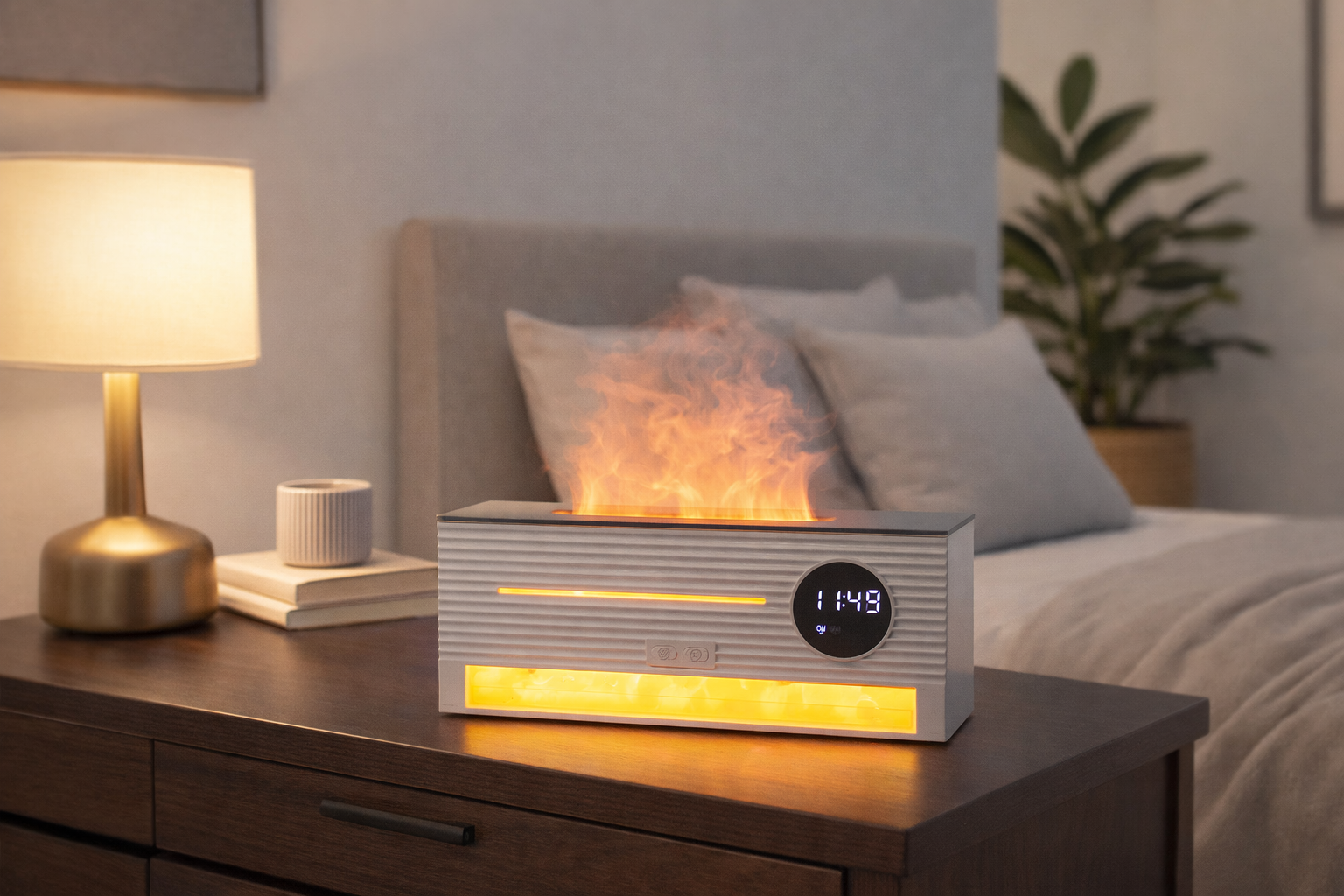 reloj humidificador 